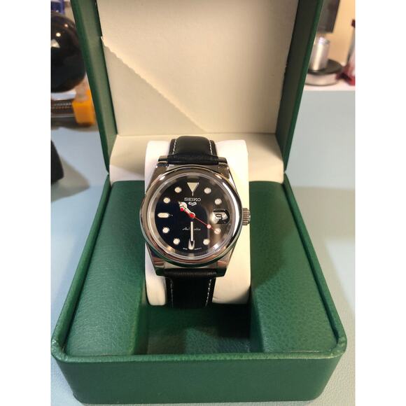 Custom Automatic NH35A TMI Seiko Group Movement 40mm "Panda" Oyster Mens Watch